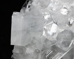 Apophyllite, Clear on Chalcedony