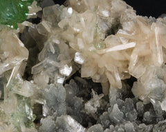 Apophyllite, Green with Stilbite