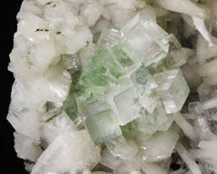 "Disco Ball" Apophyllite on Stilbite