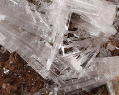 Apophyllite with Scolecite on Matrix