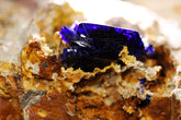 Azurite on Sandstone