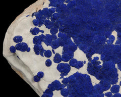 Azurite on Kaolinite