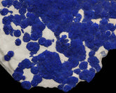 Azurite on Kaolinite