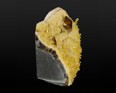 Barite on Calcite