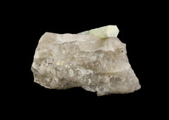 Beryl (Heliodor) on Quartz
