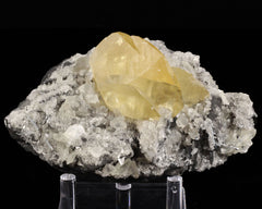 Calcite with Stibnite