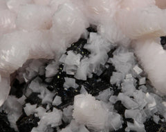 Calcite on Sphalerite