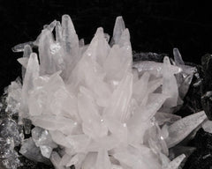 Calcite on Quartz