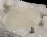 Calcite on Quartz
