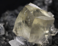 Calcite, Stilbite, Apophyllite on Chalcedony