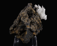 Celestine Spray on Hematite