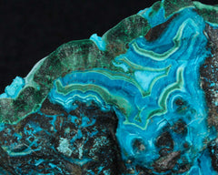 Malachite with Chrysocolla