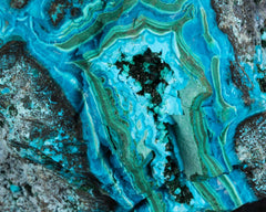 Malachite with Chrysocolla