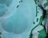 Chrysocolla with Malachite