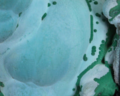 Chrysocolla with Malachite