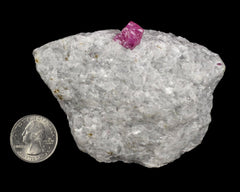 Corundum var. Ruby