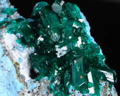 Dioptase with Chrysocolla