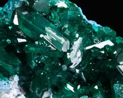 Dioptase with Chrysocolla