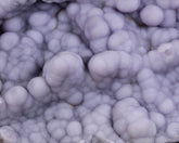 Fluorite, Purple Botryoidal