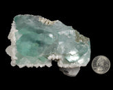 Fluorite with Calcite
