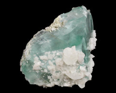 Fluorite with Calcite