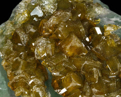 Fluorite with Barite