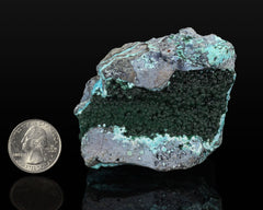 Malachite with Chrysocolla