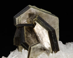 Muscovite on Albite