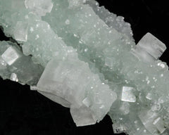 Prehnite Epimorph after Laumontite with Apophyllite