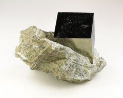 Pyrite Cube on matrix