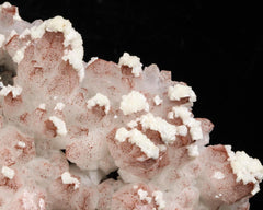 Hematite included Quartz with Chalcopyrite, Dolomite