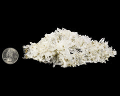 Quartz on Sphalerite