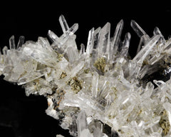 Quartz on Sphalerite