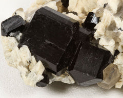 Schorl Tourmaline, Smoky Quartz and Feldspar