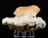 Stilbite on Chalcedony