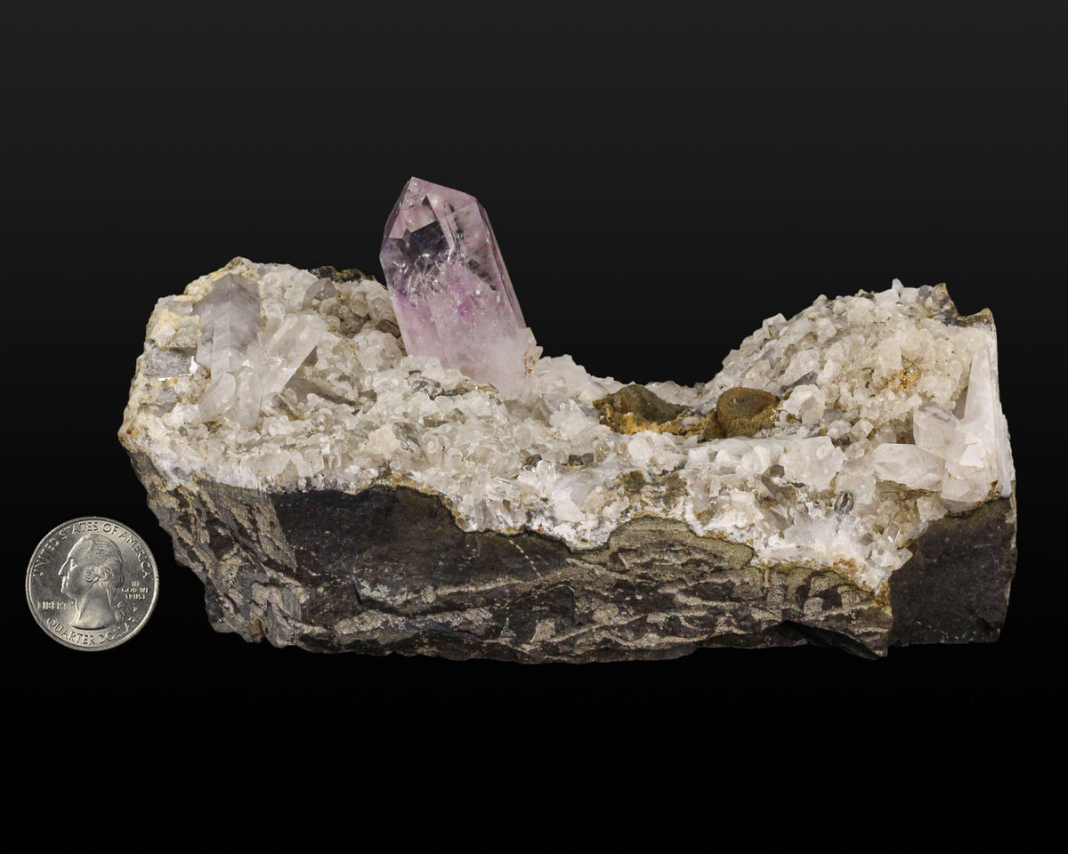 Amethyst on Matrix