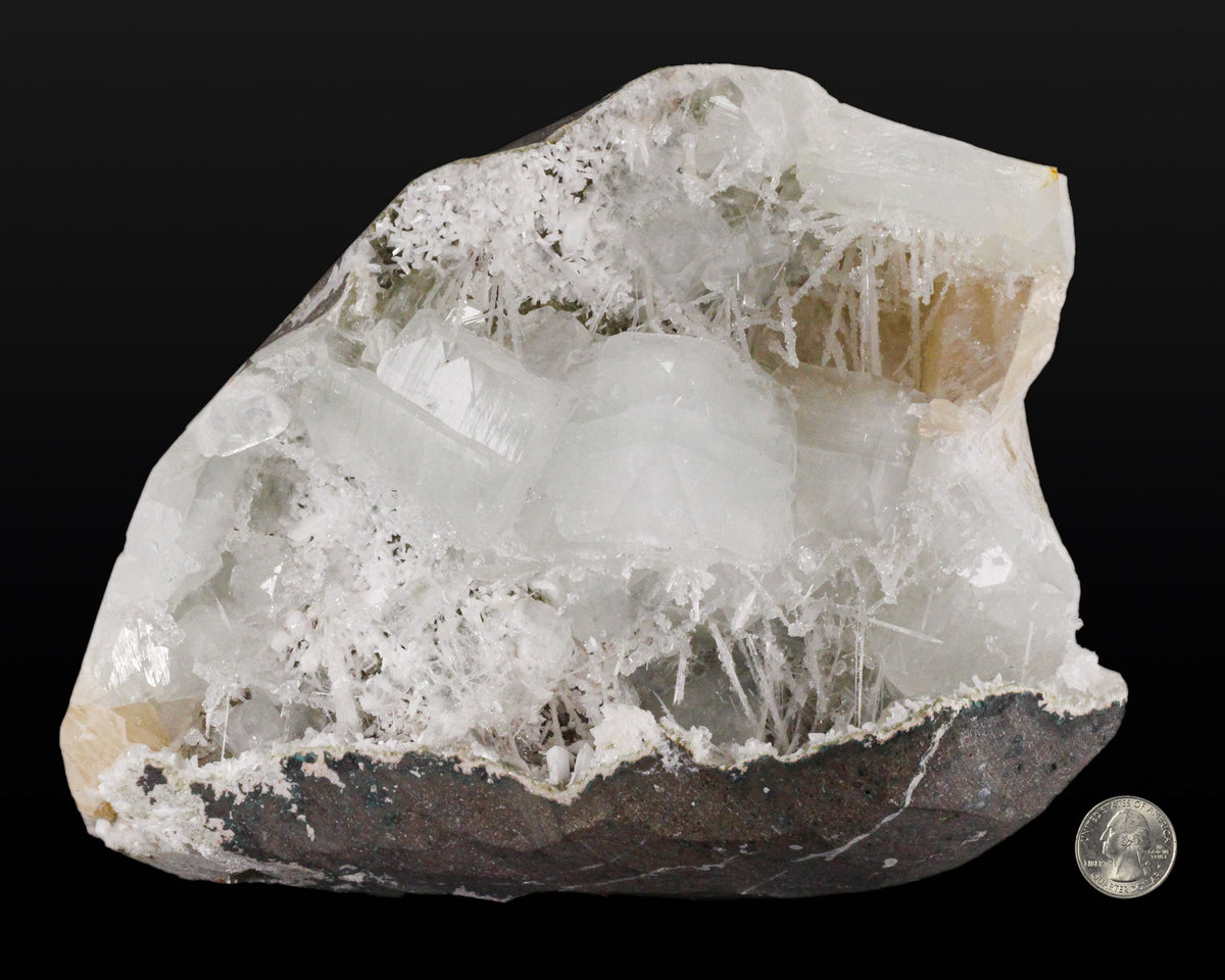 Apophyllite with Scolecite