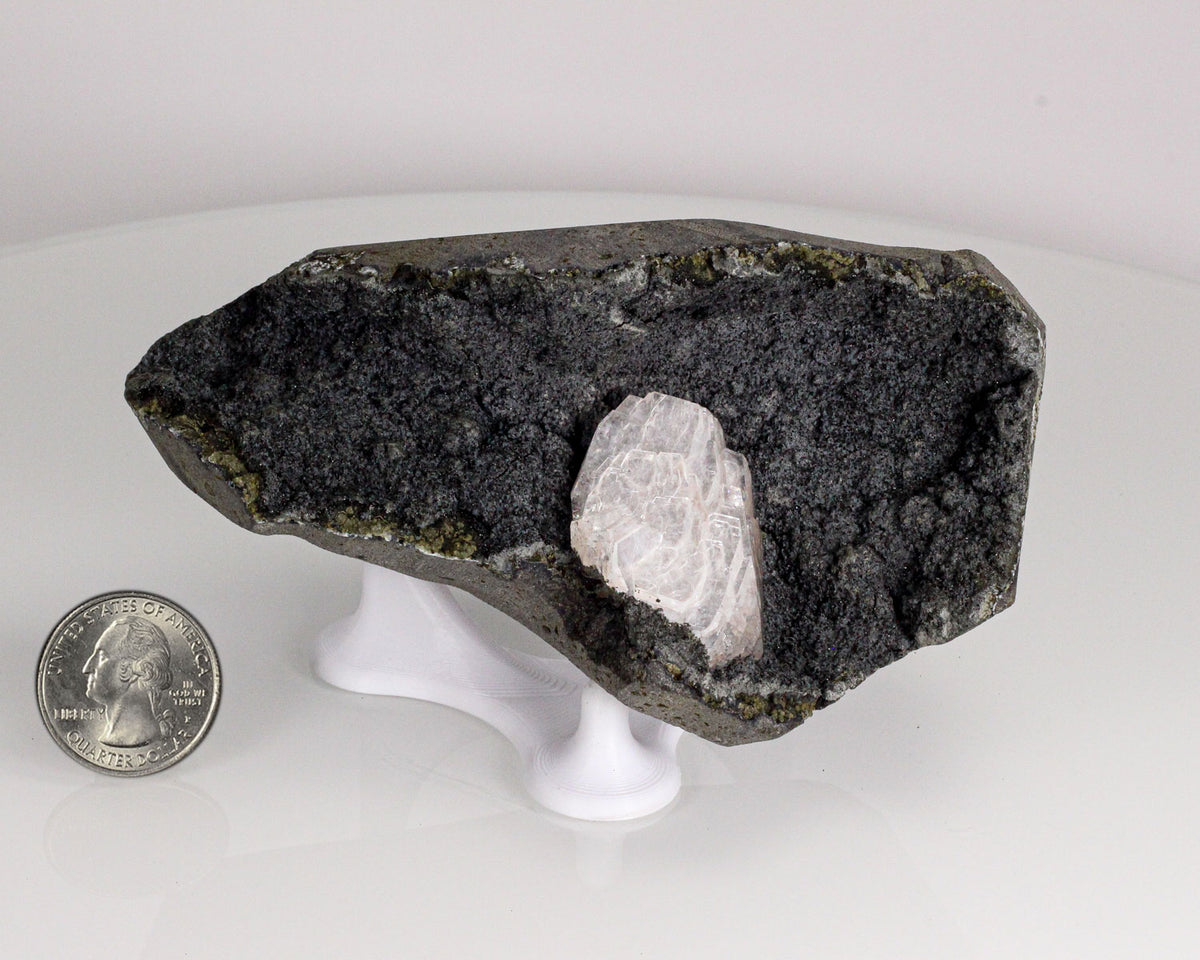 Heulandite in Basalt Geode