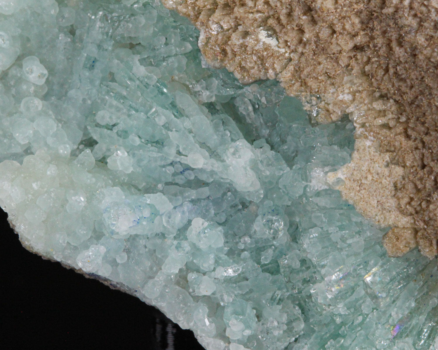 Blue-Green Aragonite