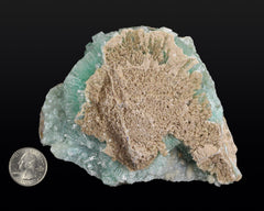 Blue-Green Aragonite