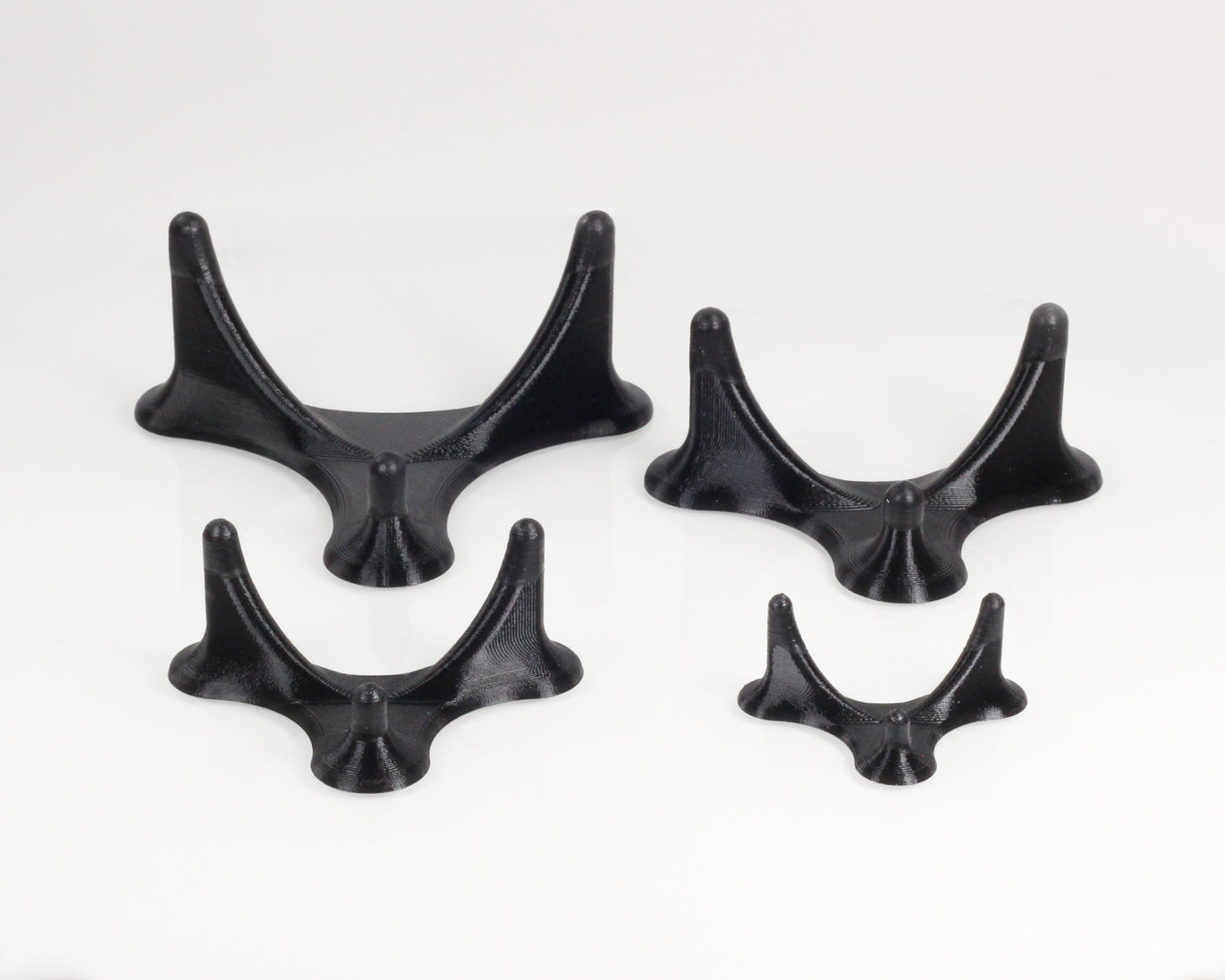 White Specimen Stands (Four Pack Combo - XL/X/M/S) – UnderGround Treasures