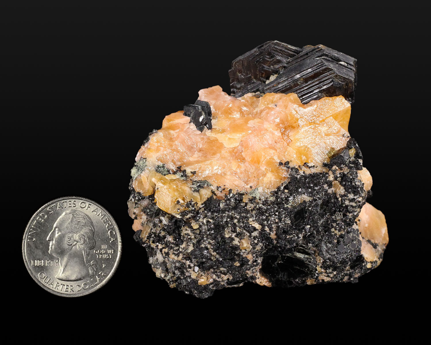 Biotite in Calcite