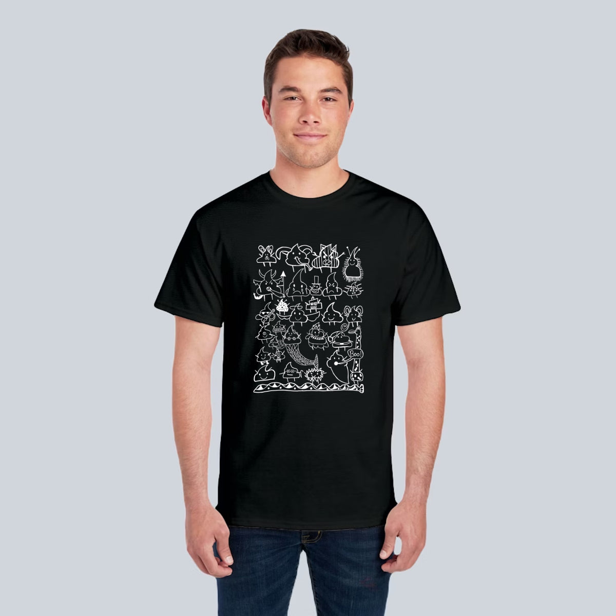 Poo-emoji T-shirts