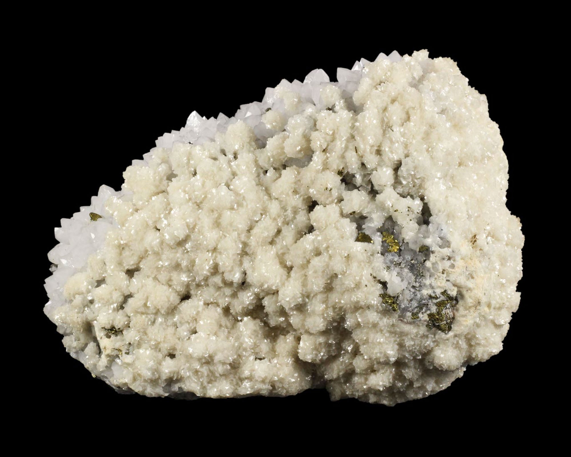 Calcite with Chalcopyrite