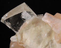 Calcite, Stilbite with Chalcedony