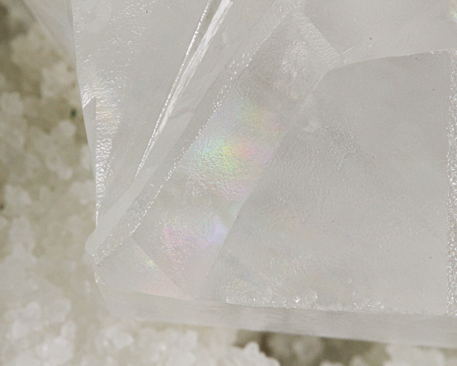 Calcite on Quartz