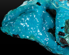 Chrysocolla with Malachite