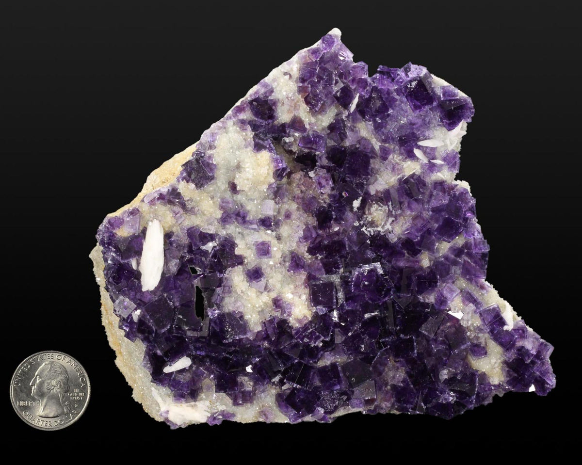 Fluorite with Barite