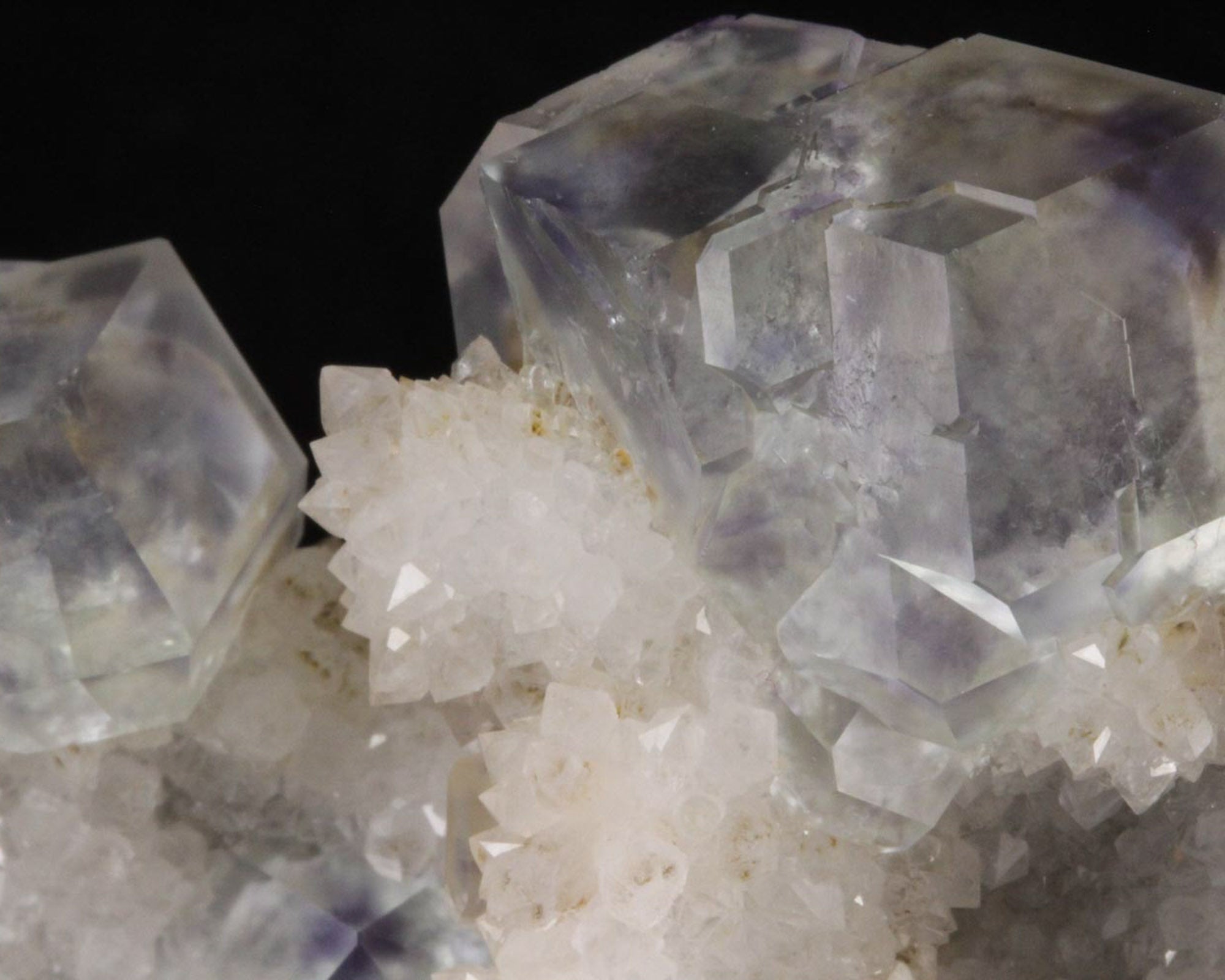 Fluorite with Quartz