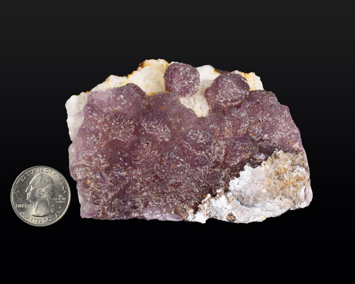 Fluorite on Quartz